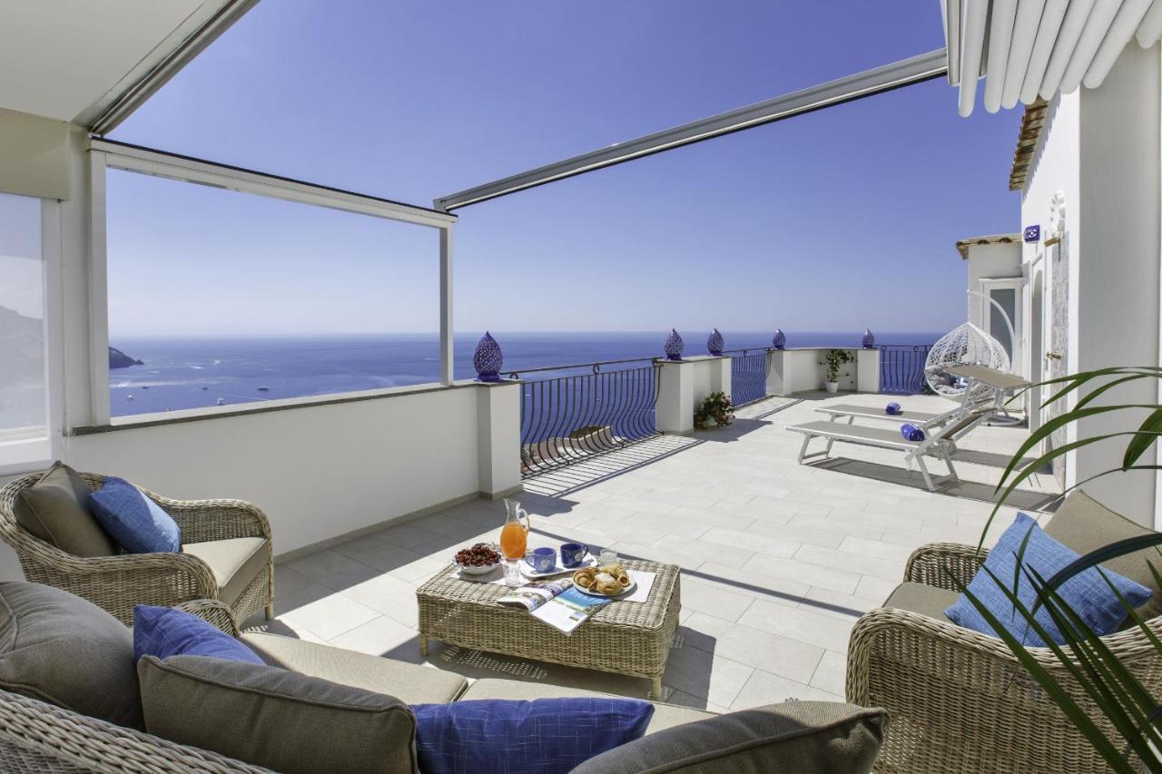 Estate4Home - Villa Settemari Scrigno โปซิตาโน ภายนอก รูปภาพ